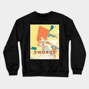 SWORDS IRELAND: EMERALD LABYRINTH - UNRAVEL MEDIEVAL MYTHS Crewneck Sweatshirt